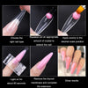 2 Boxes Nail Crystal Rapid Light Therapy Extension Nail Model, Shape: 120 PCS 05