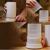 Mini USB Aroma Diffuser / Aroma humidifier with Warm White LED Lights(White)
