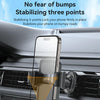 Yesido C251 Car Air Outlet Gravity Clamp Mobile Phone Holder(Black)
