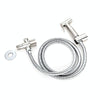 304 Stainless Steel Washer Nozzle Female Washer Set, Style: Female Washer + Hose