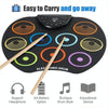 USB Colorful Hand Roll Electronic Drum Children Percussion Instrument