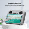 For DJI RC / RC 2 PULUZ Remote Control Screen Tempered Glass Film(Transparent)