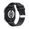ET585 2.04 inch Nylon Strap IP68 Waterproof Smart Watch, Support ECG / Blood Composition Measurement(Black)