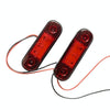 5 PCS MK-327 Car / Truck 3LEDs Side Marker Indicator Light Tail Light (Red Light)
