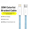 Baseus CALD000103 Dynamic Series 20W USB-C / Type-C to 8 Pin Fast Charging Data Cable, Cable Length:2m(Blue)