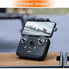 For DJI Neo / Mini 4 Pro / RC-N3 / RC-N2 / RC-N1 Sunnylife Controller Protective Cover Silicone Case with Neck Strap (Black)