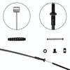 Electric Scooter Brake Cable Set for Ninebot MAX G30(Black)