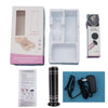 Electric Foot Grinder Calluses Dead Skin Remover With 60pcs Replaceable Sandpaper Discs US Plug(Black)