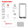 For REDMI Note 8T 2 PCS ENKAY Hat-prince Full Glue 0.26mm 9H 2.5D Tempered Glass Full Coverage Film
