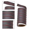 0.5m Car Center Console Interior Modification Leather Gap Strip(Black Red)