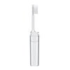 Foldable Toothbrush Set For Traveling Business Portable Hotel Transparent Storage Toothbrush, Packing: OPP Bag