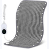 Electric Heating Blanket Heating Physiotherapy Pad Warm Waist Belly Pad with Buckle 43 x 84cm(EU Plug)