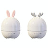 Rotatable Cartoon Atmosphere Projection Lamp Music Night Light, Spec: Plug-in Model(Deer)