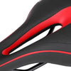 YAFEE YF-1018 Mountain Bike Saddle Bicycle Riding Saddle Bicycle Saddle(White Red)