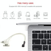 9 Pin Internal Header to 2x USB 2.0 AF Mount Pannel Cable, Length: 30cm