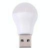 3 LEDs 5730 SMD USB LED Light Night Lamp Bulb, DC 5V (Warm White)