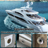 22mm Straight Marine Parking Heater Stainless Steel Vent