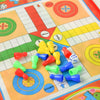 Checkers Flying Chess 2-In-1 Game Chess Set Casual Board Game 35 x 26cm