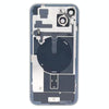 iPhone 15 Plus Glass Back Cover, Wireless Charging, Black