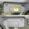 For Peugeot 308 2010-2022 Left-hand Drive Car Sun Visor Makeup Mirror Cover 98177070(White)