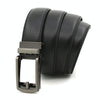 110cm Second Layer Cowhide Men Business Belt Automatic Buckle Belt(Rough Pattern)