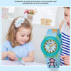 JNEW A369-86313 Children Cartoon Time Cognition Waterproof Ribbon Quartz Watch(Zoo)