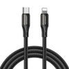 JOYROOM S-2024N1-PD 20W Type-C / USB-C to 8 Pin Fast Charging Cable, Length:2m(Black)