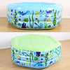 Children Inflatable Swimming Pool Baby Paddling Pool Family Hexagonal Bath, Size:133 x 133 x 50cm
