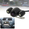 2.4G Wireless DVD Night Vision Car Rear View Backup Camera with 2 LED, Wide viewing angle: 120(WX808EBS)(Black)