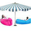 Outdoor Portable Lazy Water Inflatable Sofa Beach Grass Air Bed, Size: 200 x 70cm(Orange)