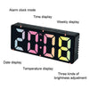 3806C LED Electronic Home Living Room Desktop Clock Perpetual Calendar Digital Tabletop Clock