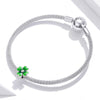 S925 Sterling Silver Lucky Clover Beads DIY Bracelet Necklace Accessories