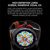 LOKMAT COMET2 PRO 1.46-Inch 5ATM Waterproof Bluetooth Call Smart Watch, Color: Black Leather