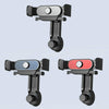 Car Air Outlet Mobile Phone Holder Automatic Lock Snap-on Navigation Holder(Blue)