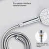 Shower Hose Water Heater Rain Shower Bathroom Stainless Steel Shower PVC Nozzle Hose, Specification: 2m Gold