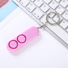 5-Pack 120dB Personal Safety Alarm Keychain - Random Colour