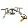 A6625-02 Portable Gas Stove Outdoor Split Burner with Lighter
