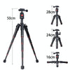 BEXIN MS03 Portable Aluminum Mini Travel Tripods for DSLR Camera Smart Mobile Phone