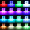 2 PCS Colorful 31MM Bicuspid Remote Control Car Dome Lamp LED Reading Light with 6 LED Lights