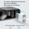 SHUNWEI Car Cigarette Lighter Charger 12/24V USB Converts Socket, Style: 2 Holes Single USB