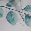 180x180cm Simple Fresh Style Home Shower Curtain Waterproof Thickened Bathroom Curtain Cloth With Hooks