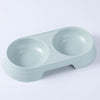 Non-Slip Double Pet Bowl (Blue) - Cat & Dog Feeder