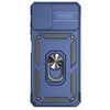 For Samsung Galaxy A06 4G Sliding Camshield Holder Phone Case(Blue)