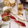 5m x 5cm Multifunctional Christmas Decorative Ribbon Gift Box Packaging Ribbon with Wire(White)