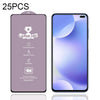 For Xiaomi Redmi K30i 5G 25 PCS 9H HD Large Arc High Alumina Full Screen Tempered Glass Film