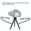BEXIN Pocket Mini Metal Desktop Tripod Mount Live Broadcast Tripod