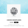 S925 Sterling Silver Hollow Snowflake Beads DIY Bracelet Necklace Accessories