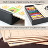4 in 1 C Model  Wooden Multifunctional Parent-Child Interactive Children Educational Chessboard Toy Set