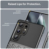 For Samsung Galaxy S25 Ultra 5G Thunderbolt Shockproof TPU Phone Case(Black)