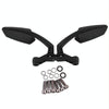 2 PCS Motorcycle Modified Rear View Mirror Set for Honda / Kawasaki / Suzuki / Yamaha
